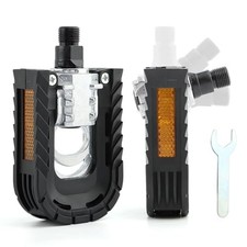 Folding Bike Pedals Mountain Bike Pedals Aluminum Alloy Bicycle Platfor-m