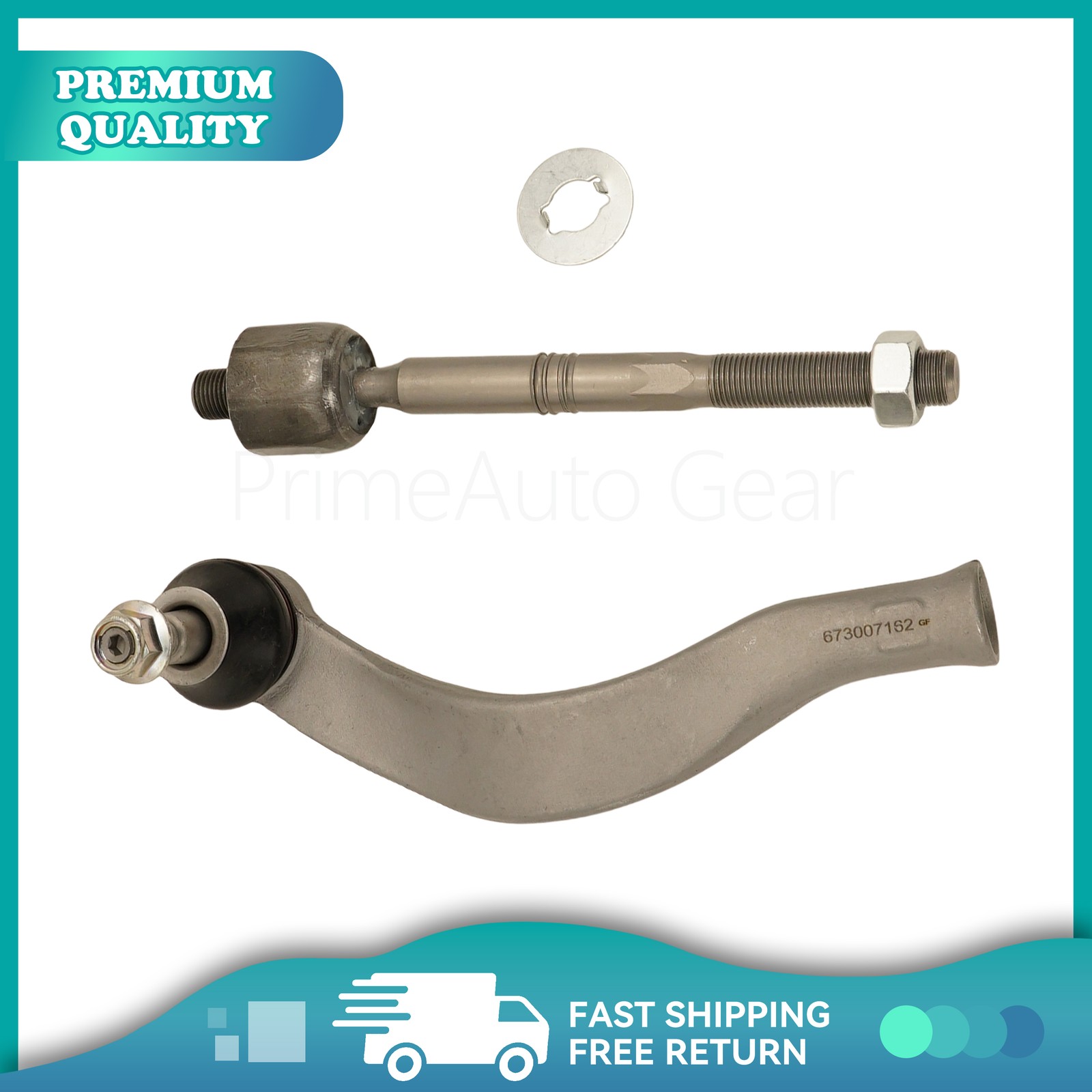 673007162 Right Inner Tie Rod Ball Joint For 2019-2023 Maserati Levante US