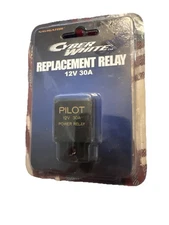 1x 4 Pin Power Relay 12v 30A Universal Fit Replacement Plug In Panel Mounting