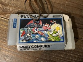 [FC] Famicom Software Devil World [Operation confirmed/Box /Instruction ]
