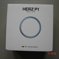 Herz P1 Smart Ring slver spark ~ size 9