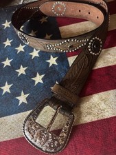 Italianmade vintage buckle belt