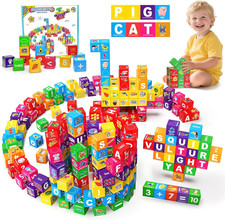Interactive Magnetic Building Blocks 36 PCS - Educational STEM Learning Toy with