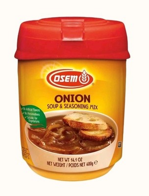 Osem Onion-Flavored Soup & Seasoning Mix All Natural Kosher Parve 400gr 14.1 Oz