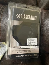 Blackhawk inside the pants size 00 small/medium revolver 2"-3" barrel