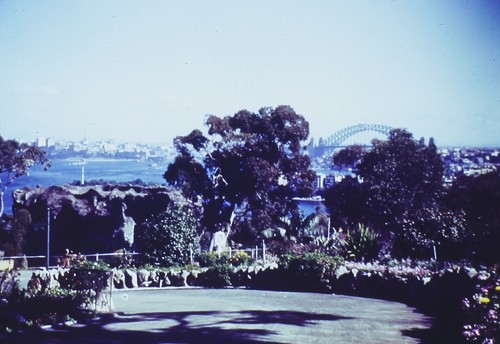 2/lot - 1944 WW2 Sydney Australia Taronga zoo 35mm Kodachrome slide photo