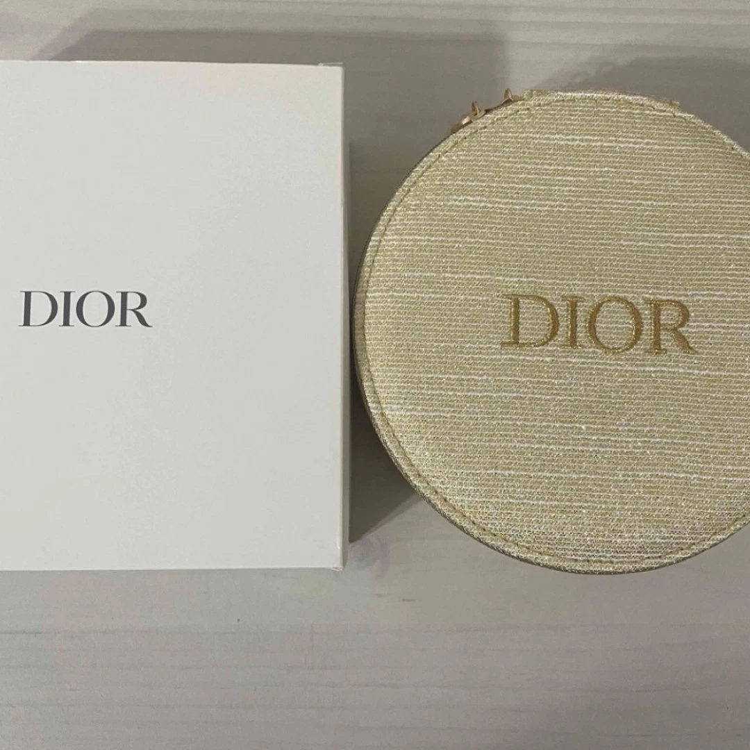 Christian Dior Vanity Pochette Bijoux Trousse Maquillage Miroir Intérieur Nouveauté Noël