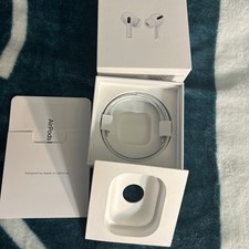 APPLE AIRPODS PRO 1 ST GEN EMPTY BOX WITH CHARGING CABLE MANUAL