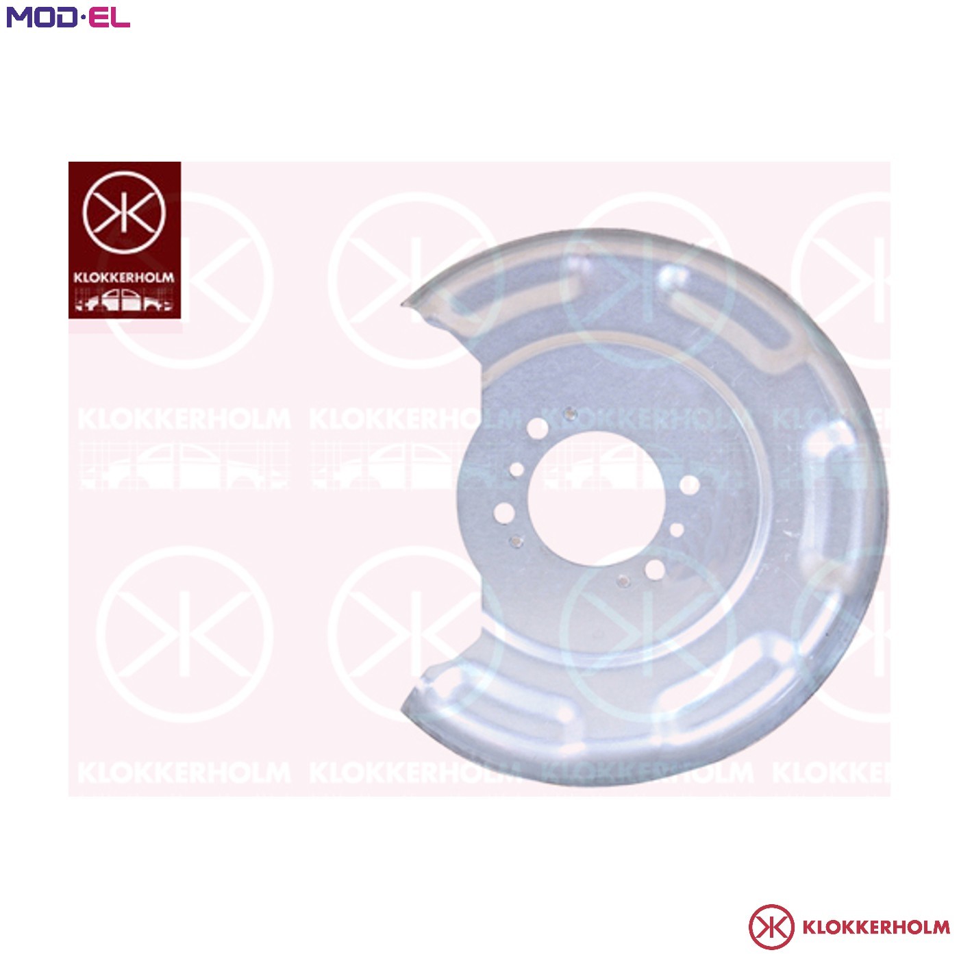 KLOKKERHOLM Brake Disc Back Plate HYUNDAI,KIA 3279877 583901R000,583901R000 - Image 2