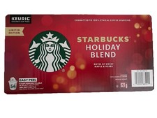 Starbucks Holiday Blend 54 K-Cups Keurig Coffee Pods Limited Edition New