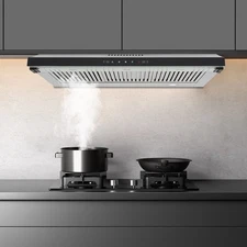 3 Gears Kitchen Under Cabinet Range Hood Vent Hood Slim Kitchen Range Hood