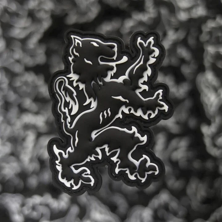 London Bridge Trading LBT-2871C Raised Lion Logo PVC Patch