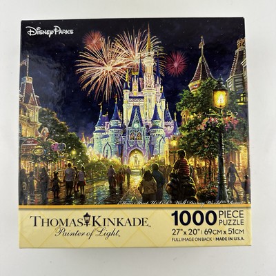 Thomas Kinkade Disney Parks Main Street USA 1000 pc Puzzle New Sealed