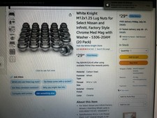 Chrome Lug Nut Set 12x1.25 Chrome Lug Nut Set 12x1.25