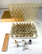 ATECO CAKE DECORATING KIT #783 ~ ORIGINAL HINGED & OUTER BOXES ~ NO INSTRUCTIONS