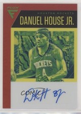 2019-20 Panini Chronicles Flux Auto Red Danuel House Jr #FA-DHJ Auto 9ih