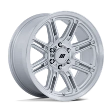 Pro Comp Alloys Wheels PA206 Snare 17x8 +0 Gloss Silver 8x165.1 8x6.5 (QTY 4)