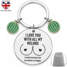 Funny Valentines Gifts for Him I Love You Keyring Presents Men Boyfriend Husband