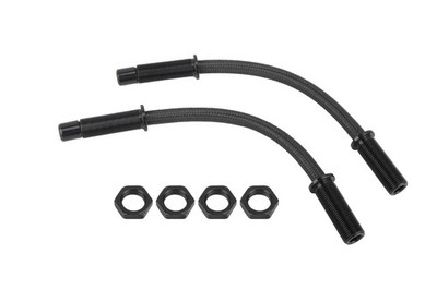 12'' Door Wire Loom Protector Black Door Loom for Car Hot Rods Street Rod Truck