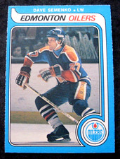 1979-80 O-Pee-Chee OPC DAVE SEMENKO ROOKIE 79-80 RC CARD #371**OILERS**. rookie card picture