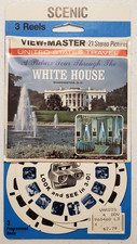 View-Master 3D The White House Washington D.C.  3 Reels NEW SEALED 1964