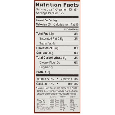 Hazelnut Coffee Creamers 192 Count Pack$