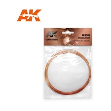 Copper Wire - Original Color, .60mm x 5 Meters New