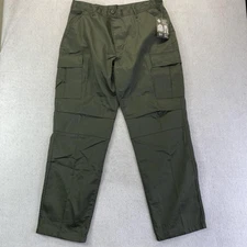 Rothco Pants Mens Large Waist 35"-39" Olive Green BDU Tactical Cargo Adjustable