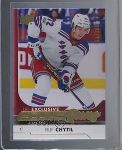 2017-18 Upper Deck Young Guns Exclusives /100 Filip Chytil #227 Rookie RC