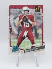 Clayton Tune 2023 Clearly Donruss Rated Rookie #56 Holo Mosaic SSP Cardinals RC
