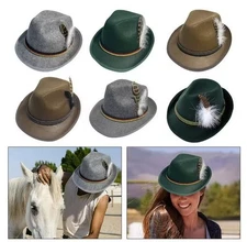 Nicky Bigs Novelties Adult Oktoberfest Hat German Bavarian Swiss DressUp FeltHat