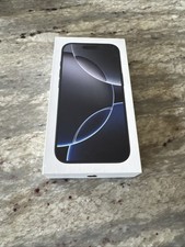 Apple iPhone 16 Pro Box. EMPTY BOX.