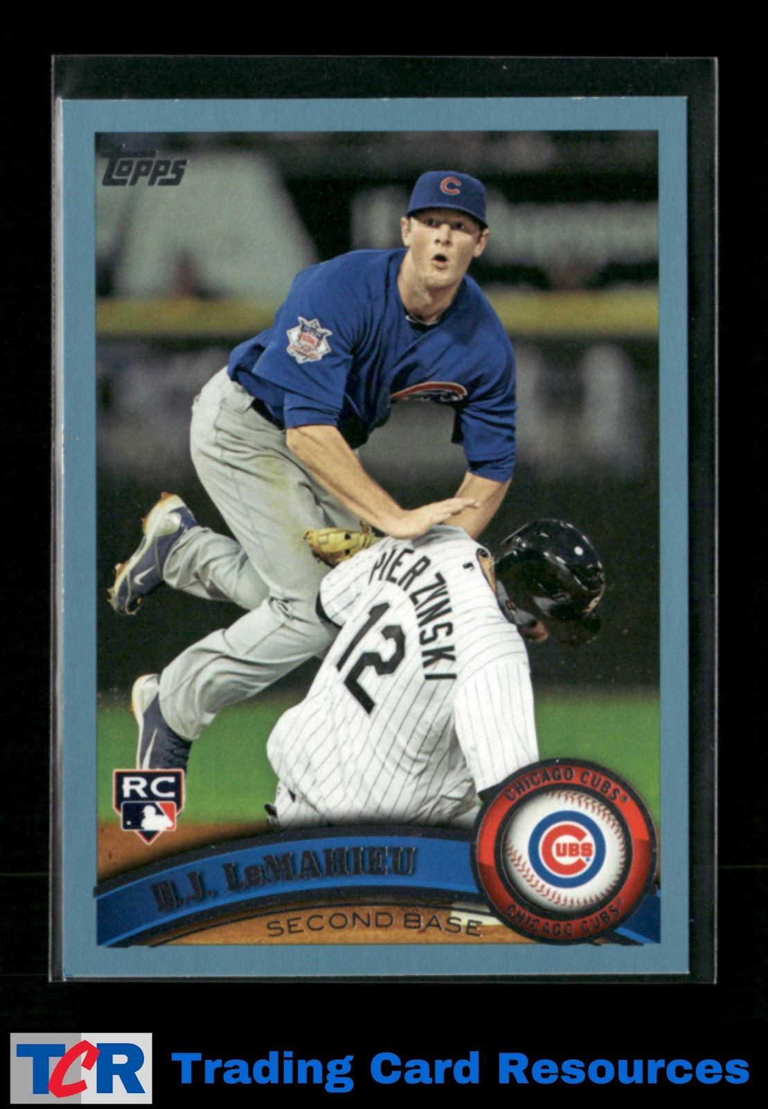 2011 Topps Update #US205 D.J. LeMahieu Walmart Blue Border