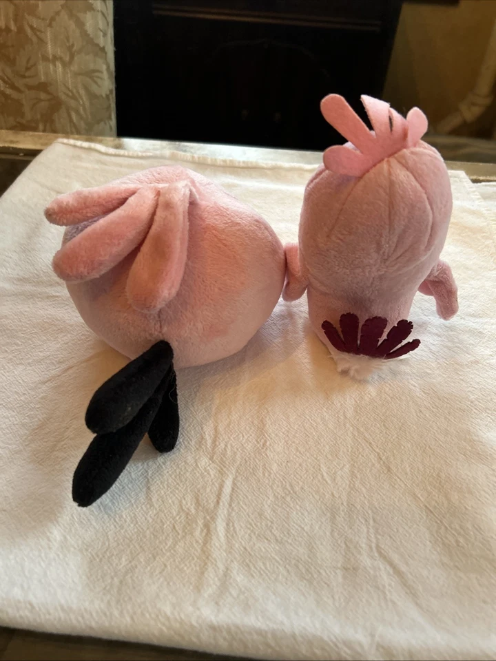 Lote de 2 peluches Angry Birds Stella Foto 3 de 4