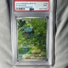 Pokemon Bulbasaur Sv: Scarlet & Violet 151 166/165 Holo IR English PSA 9
