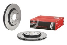 2x BREMBO Bremsscheibe PRIME LINE - UV Coated 09.8519.11 f&uuml;r W168 KLASSE 190 168
