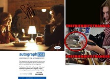 Sophie Nelisse signed "HEATED RIVALRY" 8x10 Photo f PROOF Hudson Williams ACOA