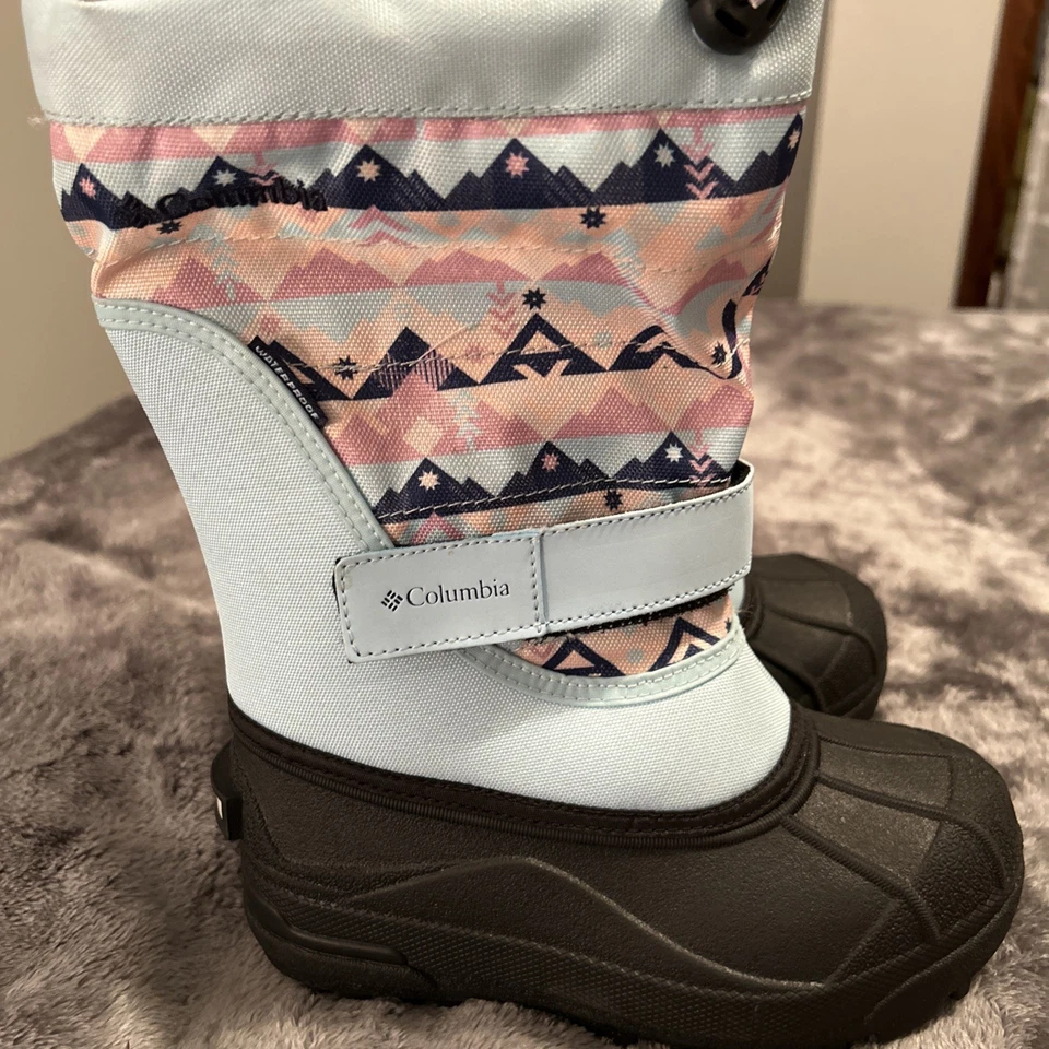 Columbia BC1327-495 Size 12 Girls Silver Ridge II Boots - Image 4 of 4