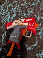    Nerf Micro Shots Micro TS Fortnite No Darts Blaster Only Tested Works   