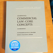 Learning Commercial Law: Core Concepts 2nd Ed...