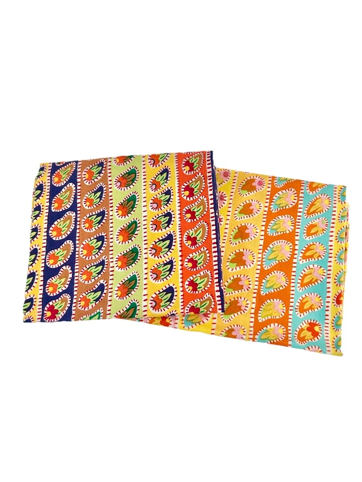 OOP Kaffe Fassett PAISLEY STRIPE GP32 (2) fat quarters original issue New - Image 2 of 4