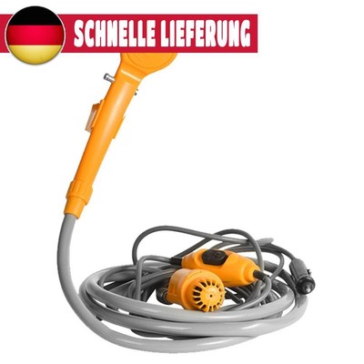 HIMS Tragbare Autowaschanlage 12V Autodusche Hochdruckpumpe f?r Outdoor Camping