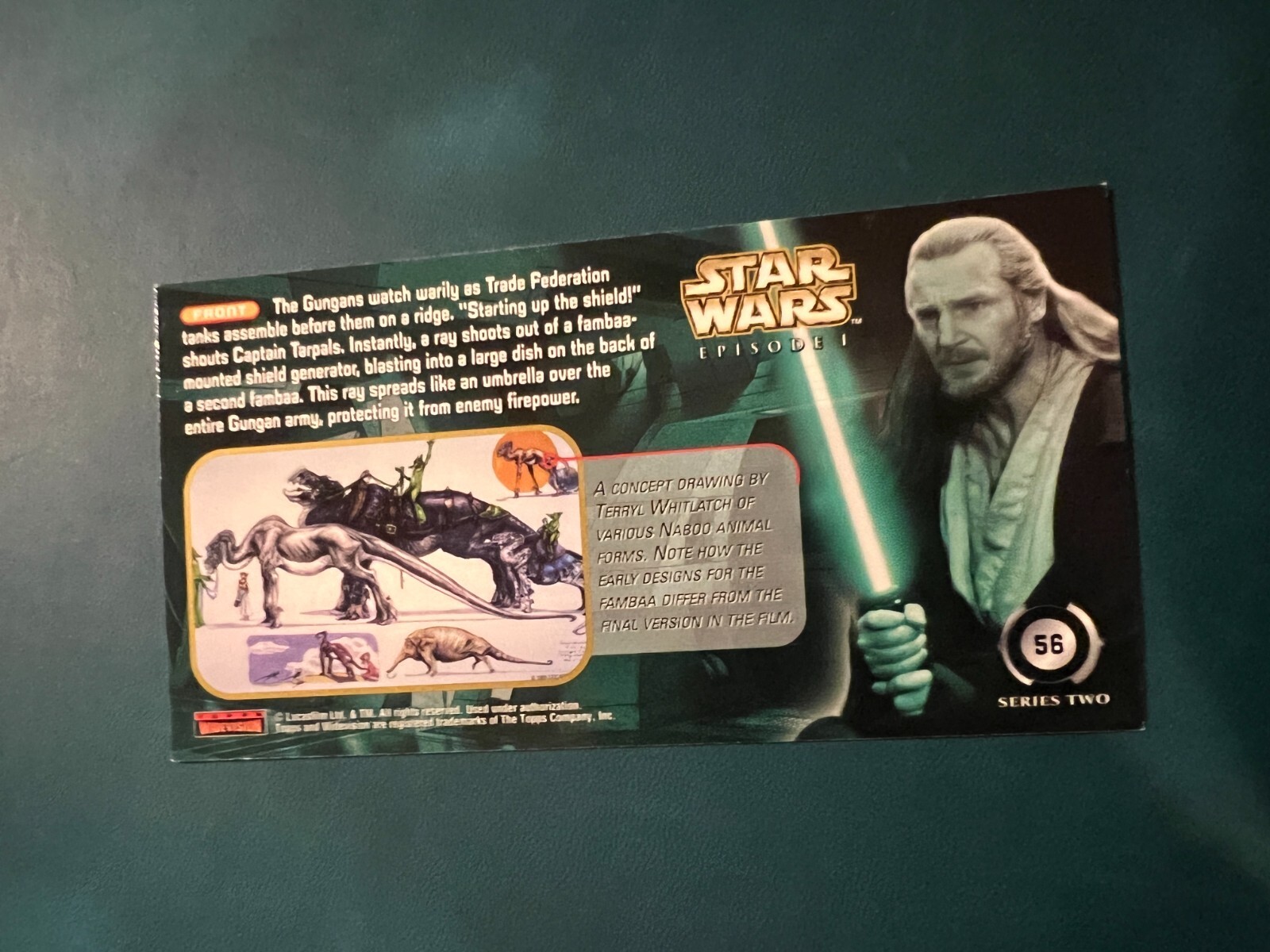 1999 Topps Star Wars Episode I SERIES 1-2 Widevision Complete Your Set U Pick - Picture 283 of 331