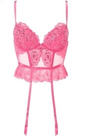 Ann Summers Size 10D- DD -The Icon Padded Basque -New with Tags - RRP&pound;60