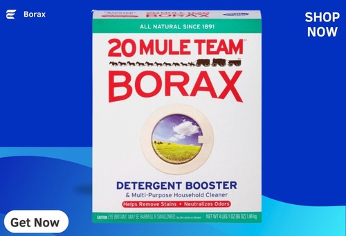 20 Mule Team All-Natural Laundry Booster & Multi-Use Cleaner, 65 Oz - Picture 10 of 10