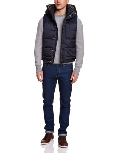 G-Star Raw Herren Whistler Weste Größe Mn Japan Blau 2XL - Bild 1 von 2