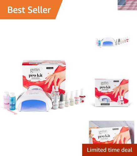 Pro Kit with Pro LED Light, Nail Lamp, UV Lamp, Gel Nail Light, Gel Nail Poli...