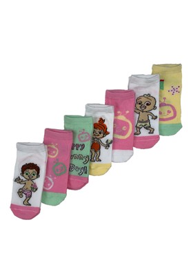 CoComelon Kinder Mädchen Socken 7 Paar Strümpfe Paket Set