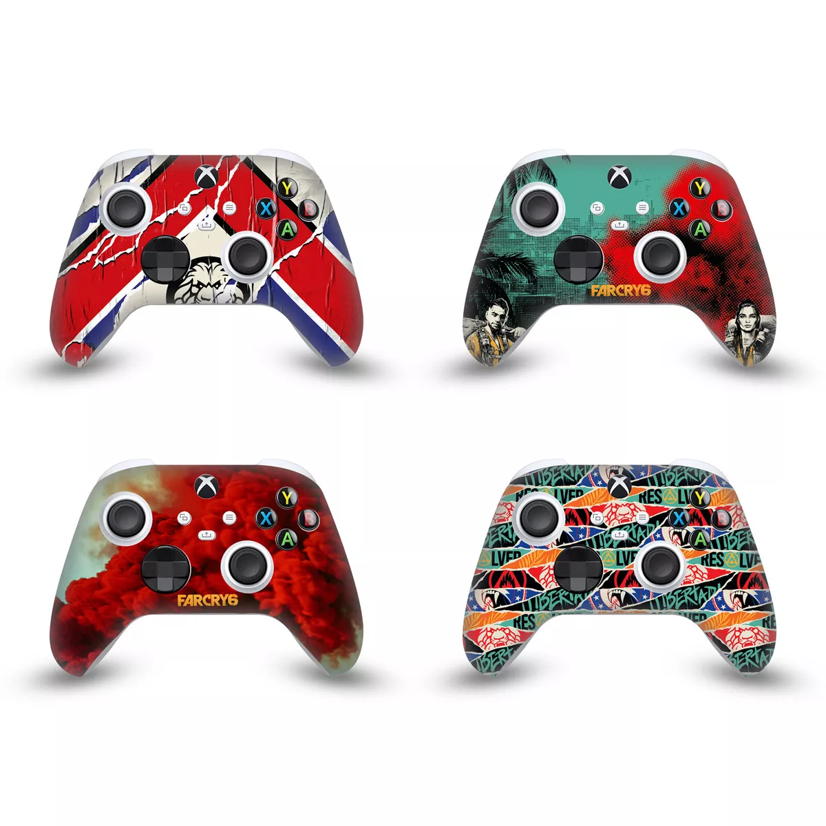 OFFICIAL FAR CRY 6 GRAPHICS VINYL SKIN FOR XBOX SERIES X / SERIES S  CONTROLLER