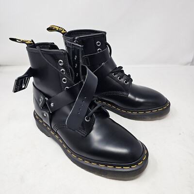New Dr. Martens Cristofor Mens 6 Womens 7 Leather Harness  display picture 2